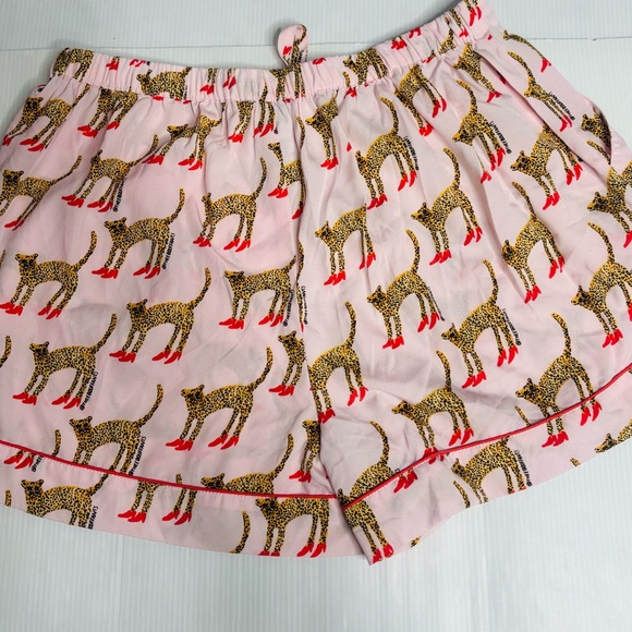 Bouffants and Broken Hearts Cheetah Pajama Set— Short - Picture 9 of 9